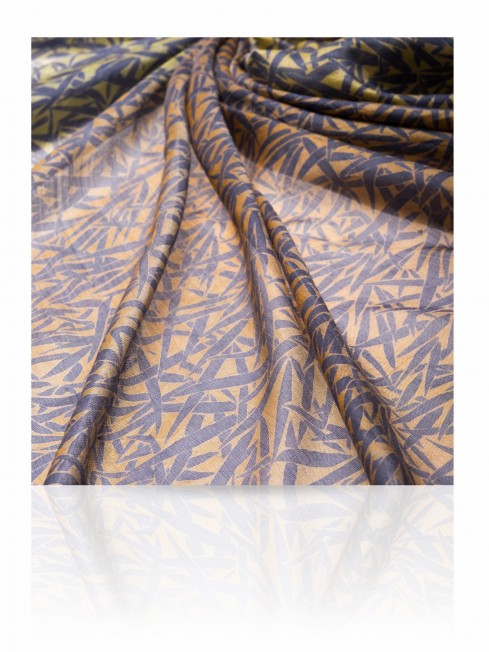 Палантин Женский SN-BAMBOO.LEAF/YELLOW